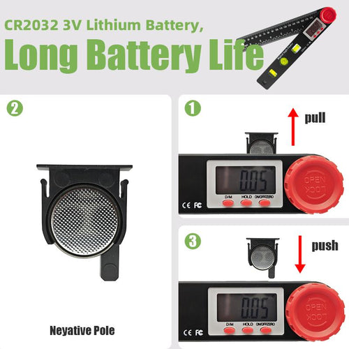 2 in 1 Angle Finder Ruler with 7 Inch/200mm Angle Measuring Tool for Woodworking/Carpenter/Construction/DIY Measurement