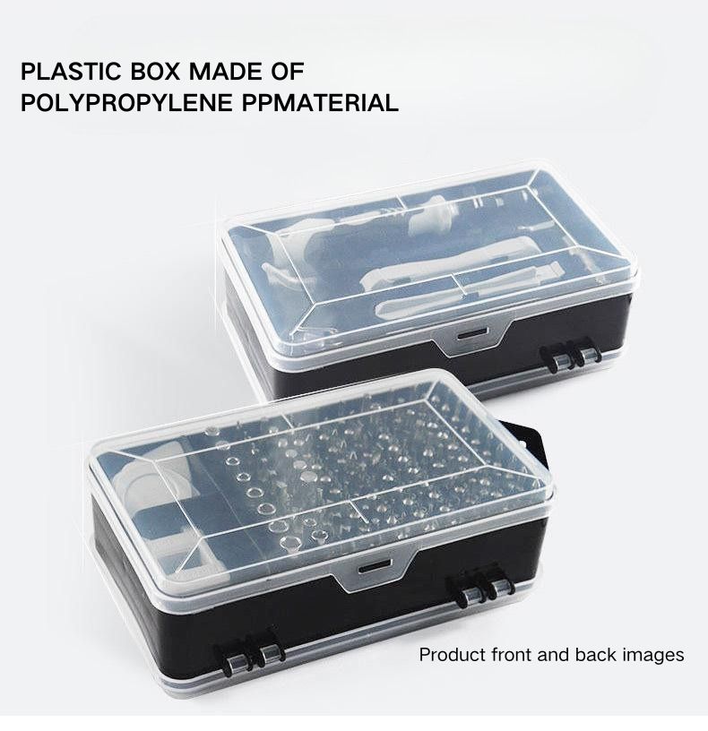 Precision Set, Professional Grade 117 in 1 Repair Tool Kit for Electronics, Computer, , Laptop, Console, Watch, Eyeglasses, Modding, and DIY Projects